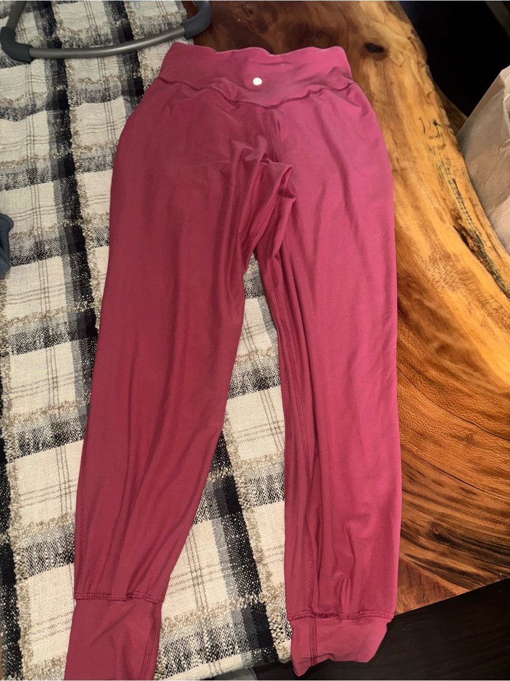 Berry Pink High-Waist Lounge Leggings